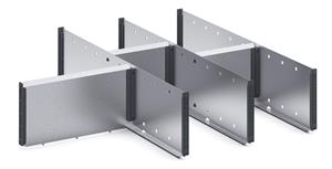 Cubio Steel Divider Kit -86150 7 Compartment Bott Cubio Steel Divider Kits 46/43020731 Cubio Divider Kit ETS 86150 7 Comp.jpg